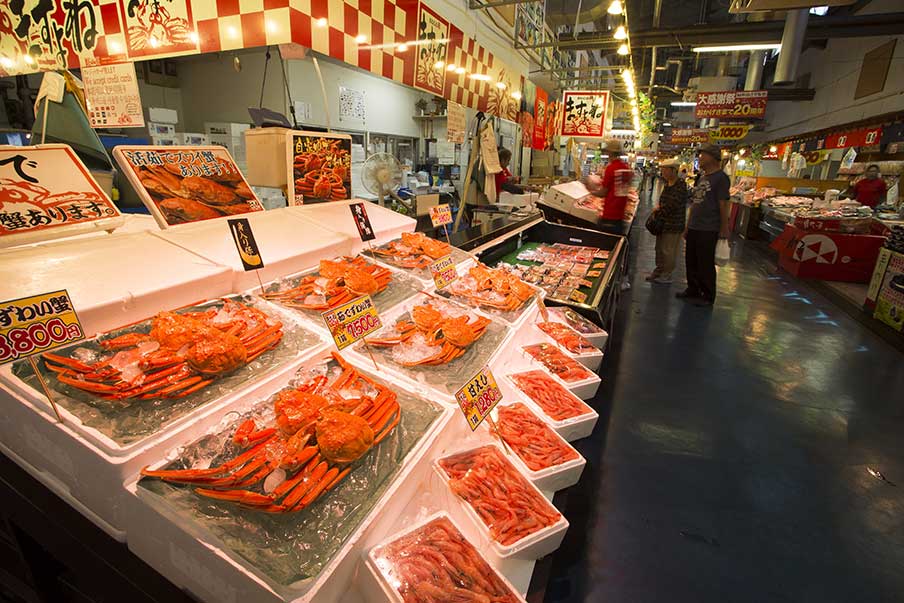 Satisfy your cravings at the Nihonkai Sakanamachi