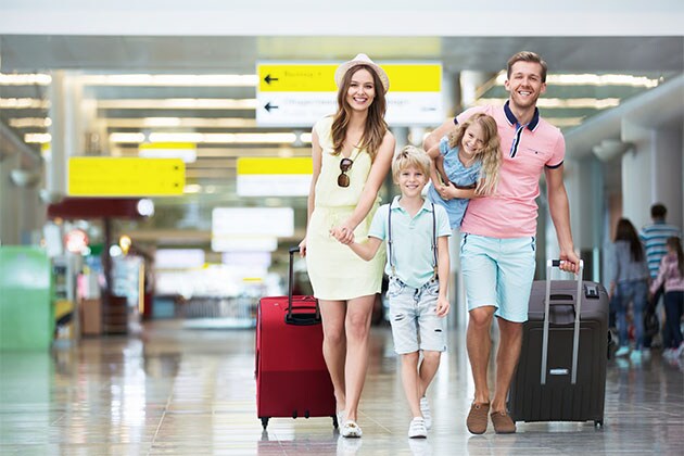 What is in the terminal of Kansai Airport?