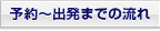予約〜出発までの流れ