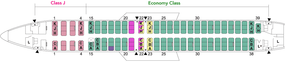 Boeing 737 800 Cabin Layout