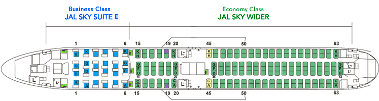 B763 Seating Chart