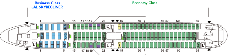 B763 Seating Chart