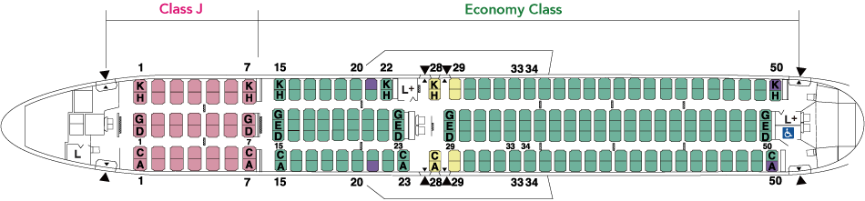 A27 Seatmap