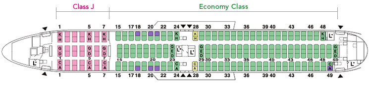 Boeing767 300 767 Aircrafts And Seats Jal