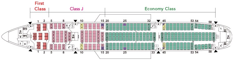 Boeing 777 222a Seating Chart