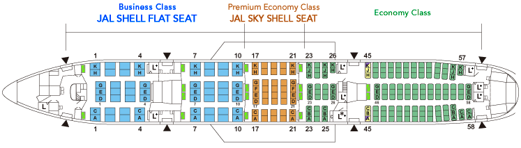 Jal Boeing 777 Seating Chart