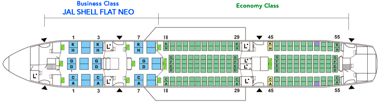 Jal Boeing 777 Seating Chart