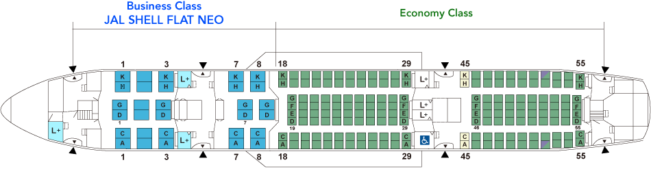 E03 Seatmap