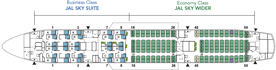 Jal Flight 9 Seating Chart