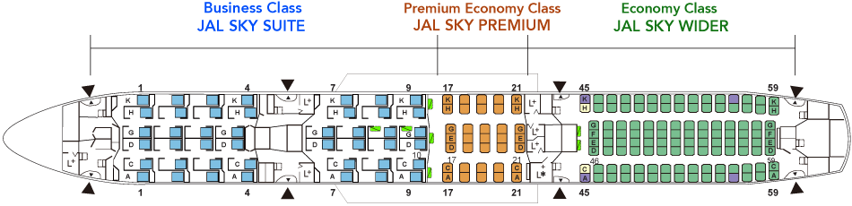 Jal Flight 9 Seating Chart