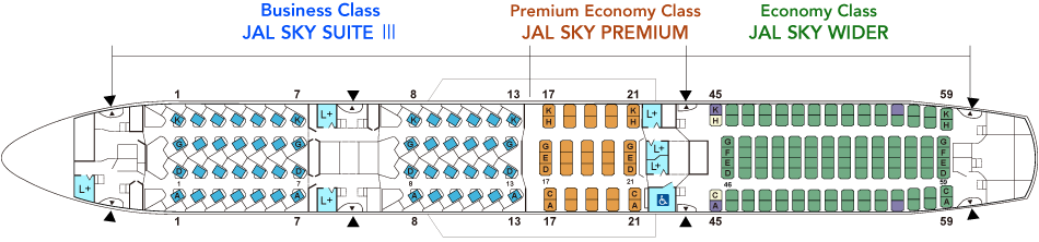 E91 Seatmap