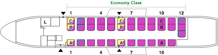 Saab 340b Seating Chart