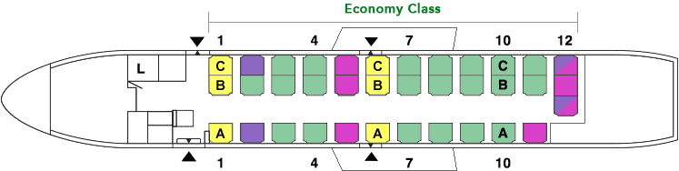 Saab 340b Seating Chart