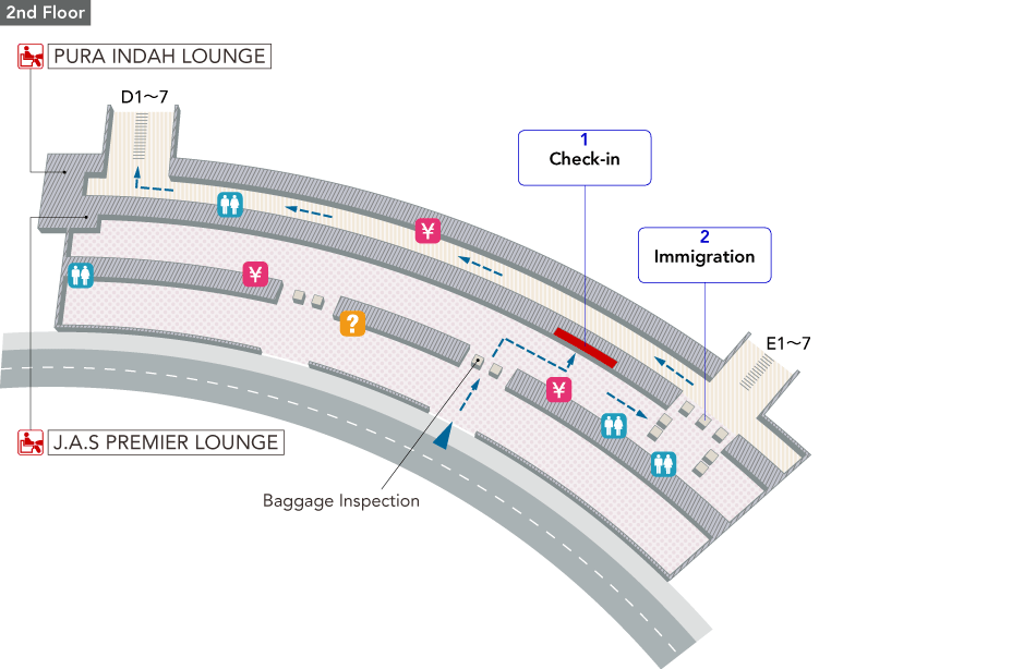 JAKARTA SOEKARNO HATTA INTERNATIONAL AIRPORT/Arrivals and departures