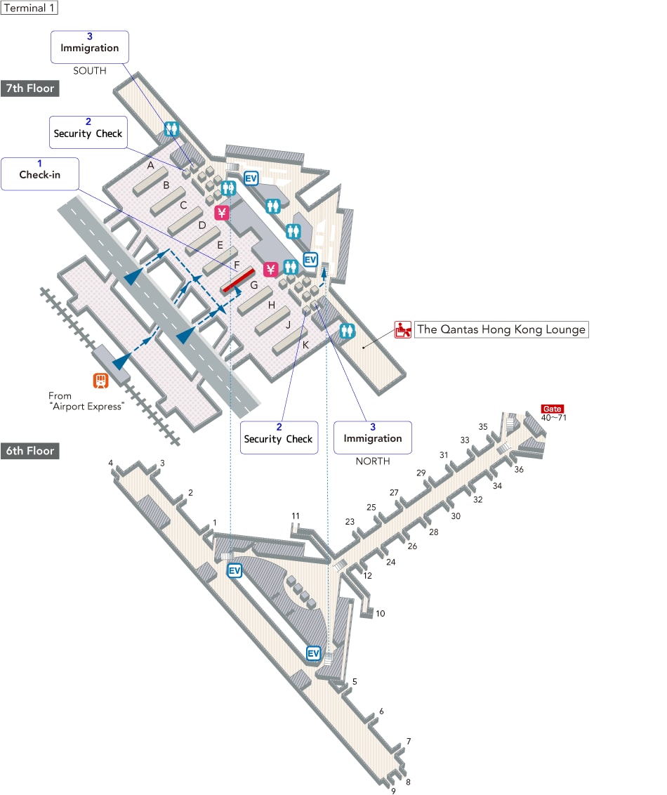 Hong Kong Airport Map Layout