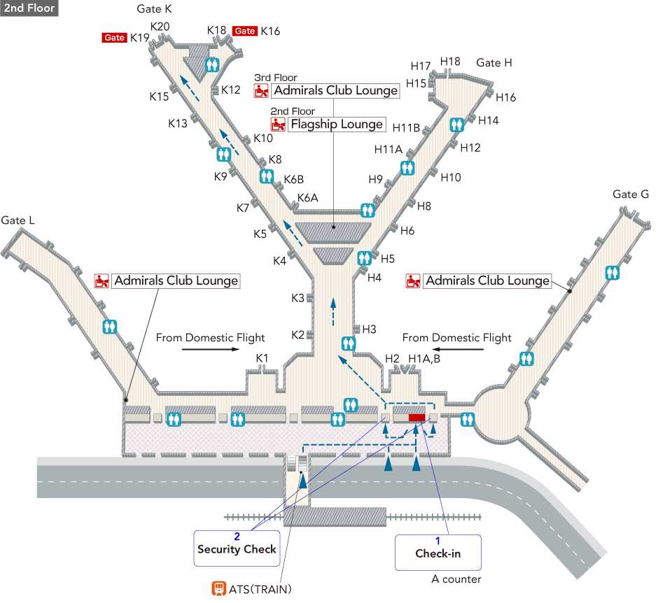 Chicago O'Hare Airport Map Layout