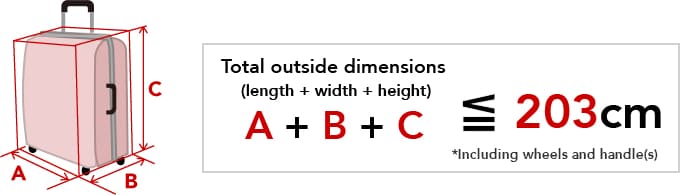 Checked Baggage Size Chart In Cm