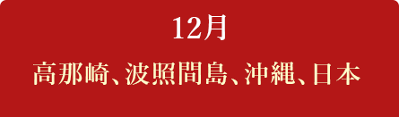 12月 高那崎、波照間島、沖縄、日本