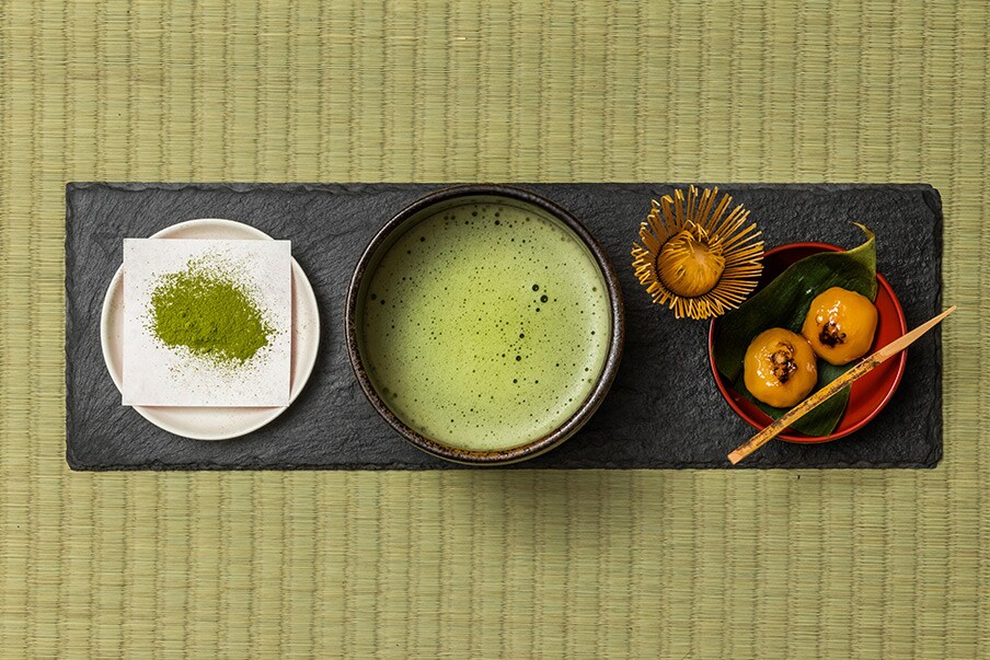 Matcha—a traditional beverage in tea ceremonies
