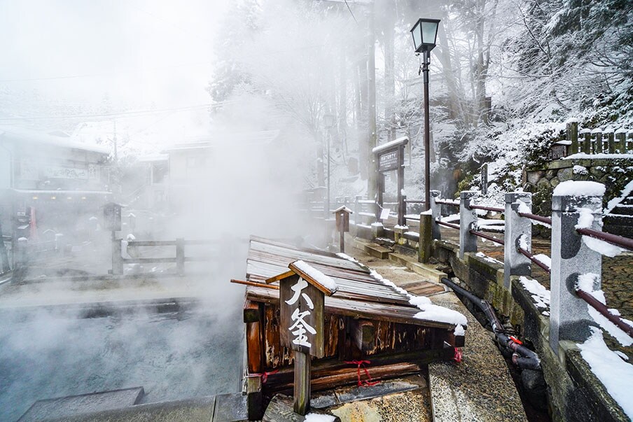 Estación de nieve del Onsen Nozawa