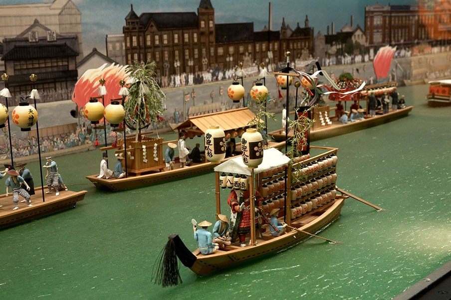 Viajar a la antigua Osaka en el Museo de la Vivienda y la Vida