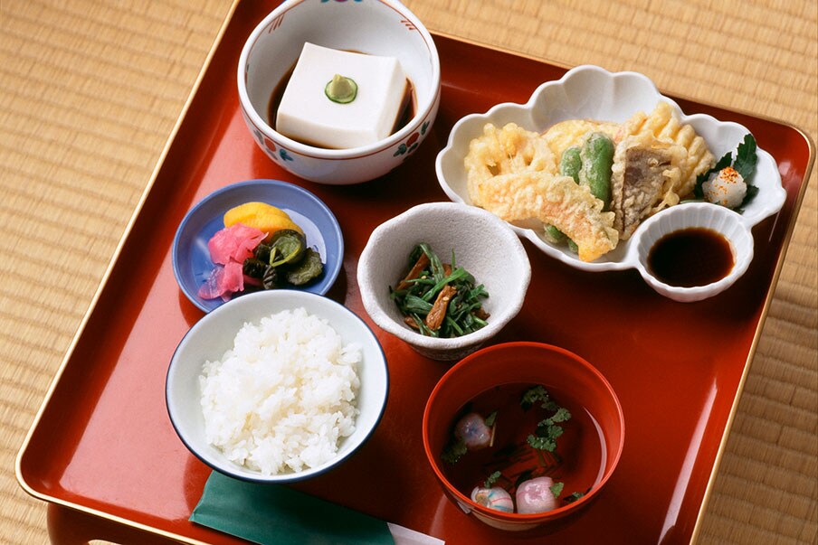 Opciones vegetarianas: gastronomía Shojin Ryori