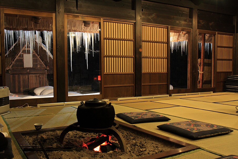 入住合掌造農舍