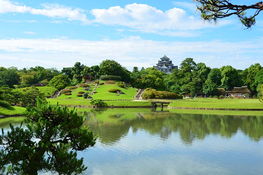 Okayama Korakuen Garden & Okayama Castle