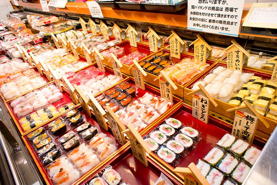 Department store underground food halls – find all the food in one place