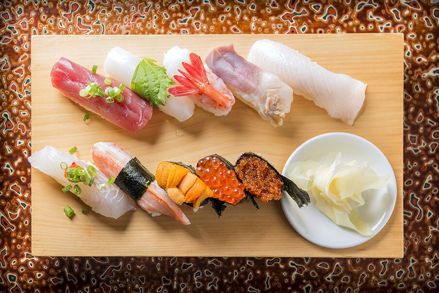 Lake Saroma sushi