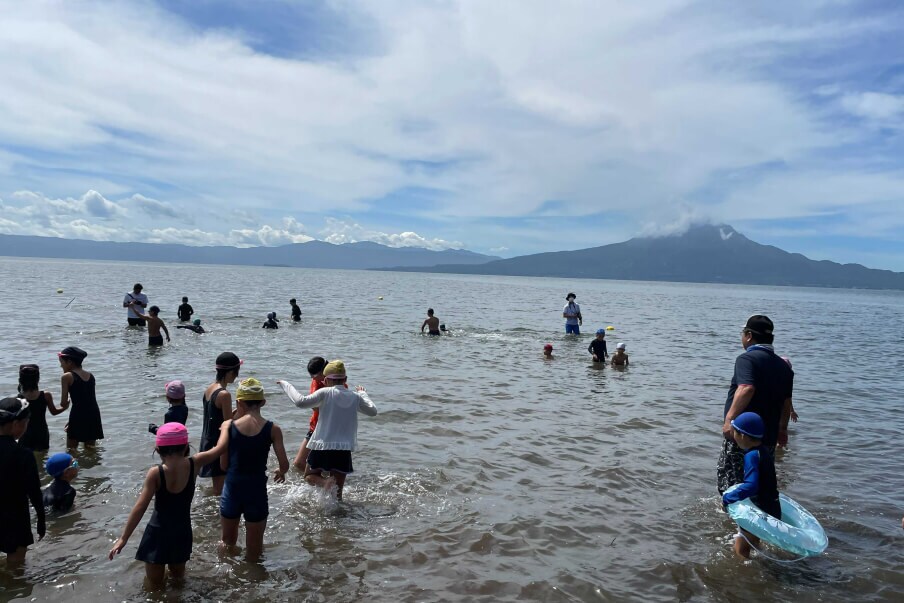 Go for a swim at the Shigetomi Beach