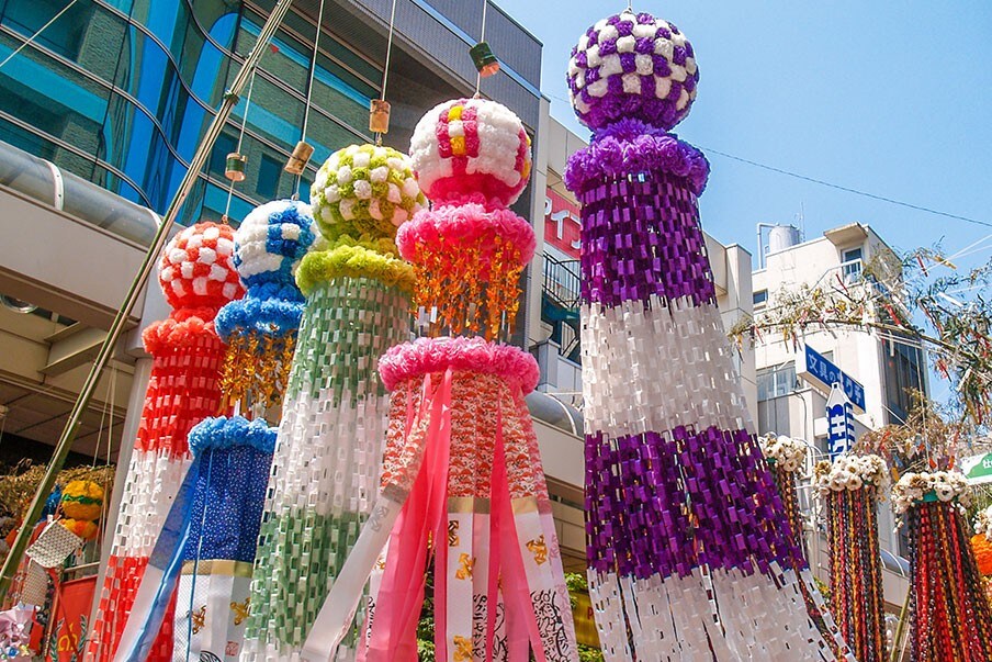 Sendai Tanabata Matsuri in Miyagi