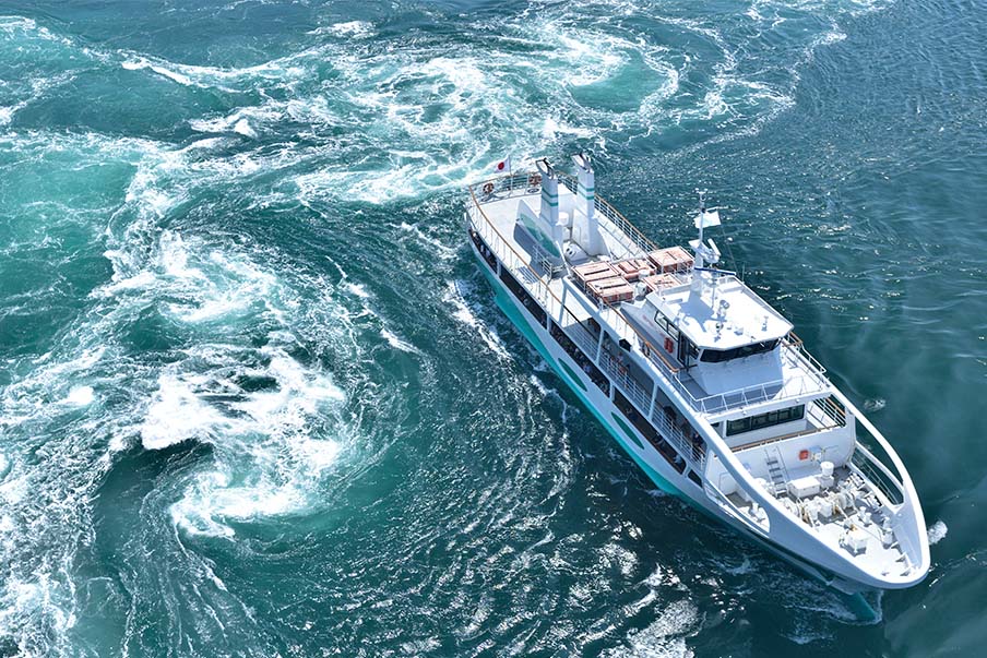 Hop on a Whirlpool Sightseeing Boat and marvel at the world’s largest whirlpools