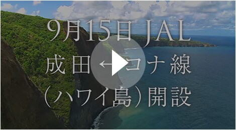 成田 コナ ハワイ島 線 運航中 Jal国際線