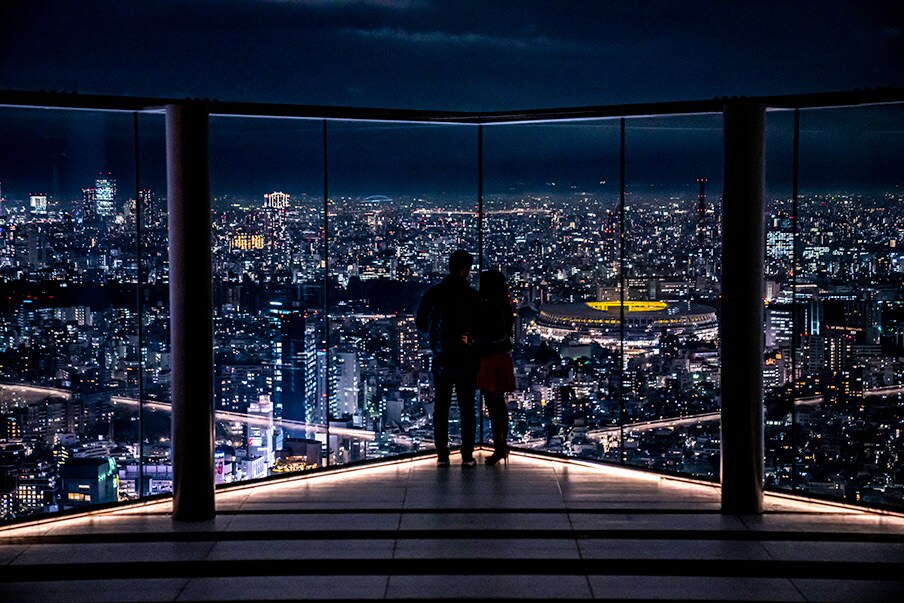 Experience the charm of SHIBUYA SKY