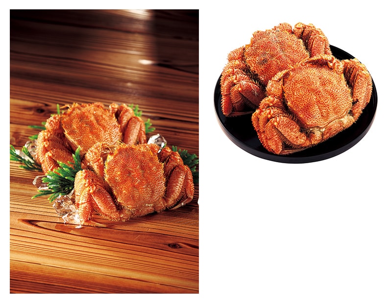 噴火湾産 ボイル毛がにの拡大画像