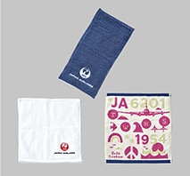 〔JALオリジナル〕今治タオル 3点セット（記念タオル入り）