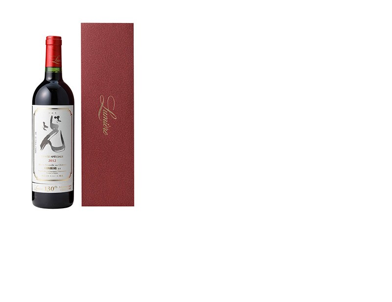 山梨ワインルミエール 光 キュベスペシャル 2012　の拡大画像