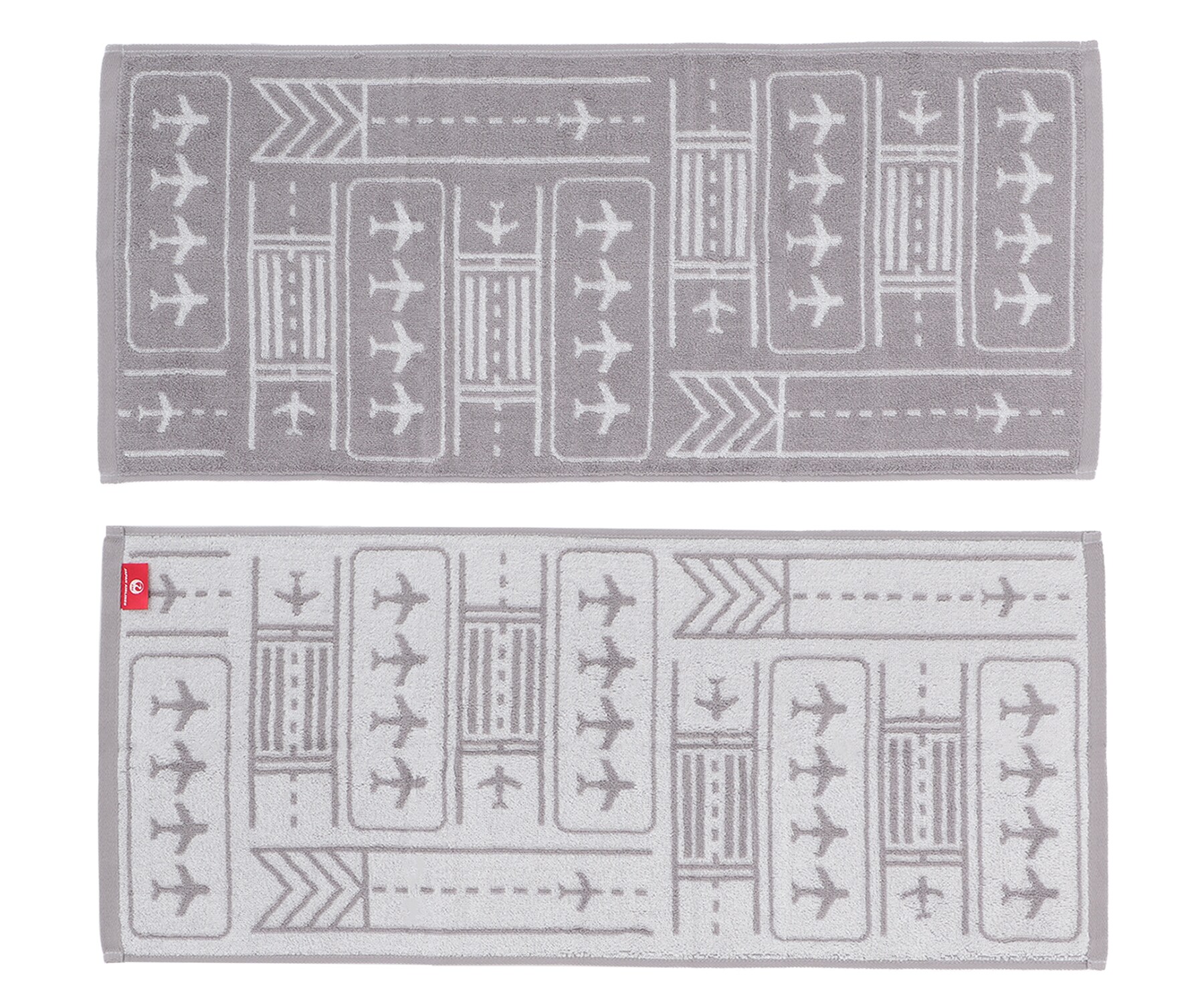 JALオリジナル フェイスタオル（グレー）の拡大画像