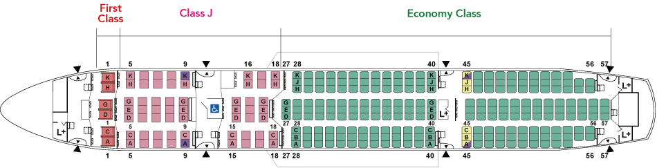 Boeing787 8 788 Aircrafts And Seats Jal