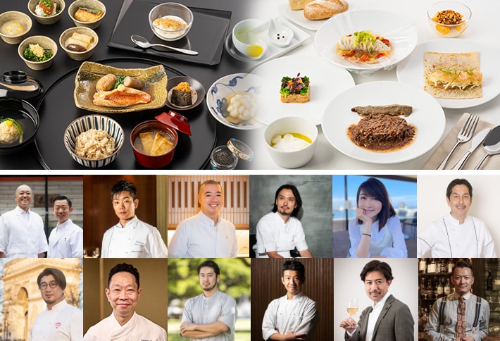 JAL international First Class Inflight dining