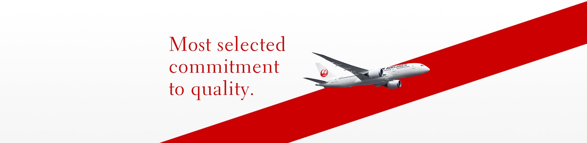 Most selected  commitment to quality.