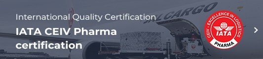 International Quality Certification IATA CEIV Pharma Certification
