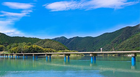 四万十川と佐田沈下橋