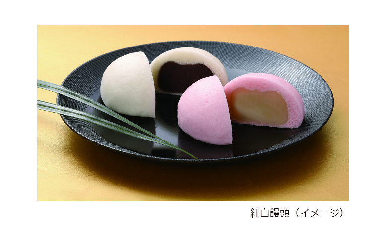 紅白饅頭（イメージ）