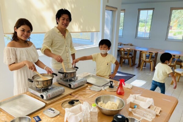 〔網走〕〔2名以上限定〕地元産大豆を使ったお豆腐作り体験