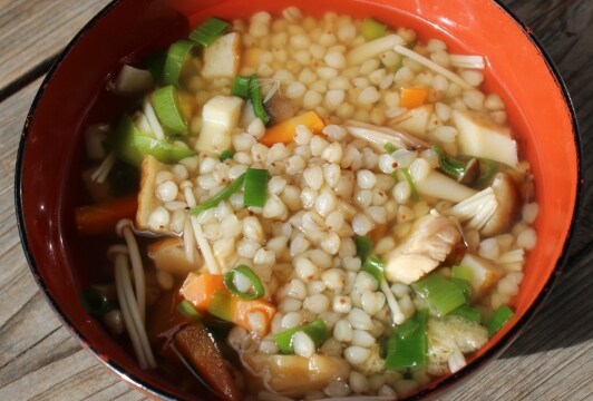 そば米雑炊