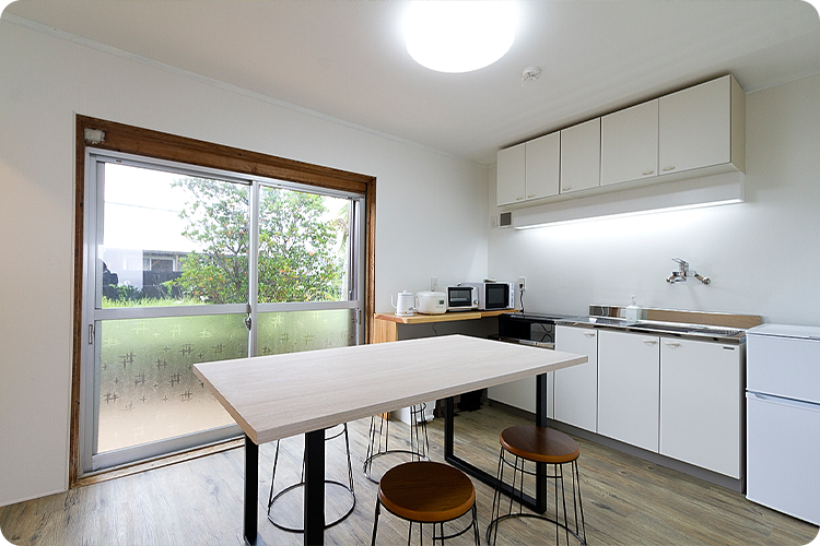 伝泊　徳之島（伊仙町）だんだん芝生と海の宿設備