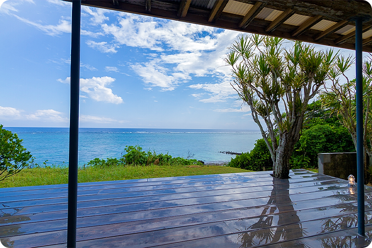 伝泊　徳之島（伊仙町）だんだん芝生と海の宿設備