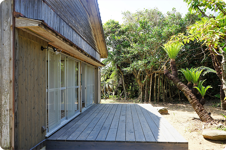 伝泊　徳之島（天城町）海亀ビーチの宿設備